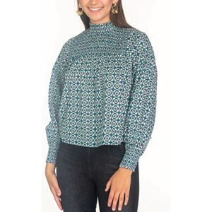 NWOT Olivia James The Label- Peyton Top - Mini Adobe Patch $198